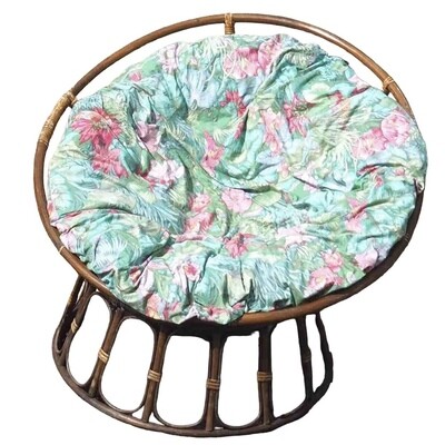 Fauteuil en rotin loveuse