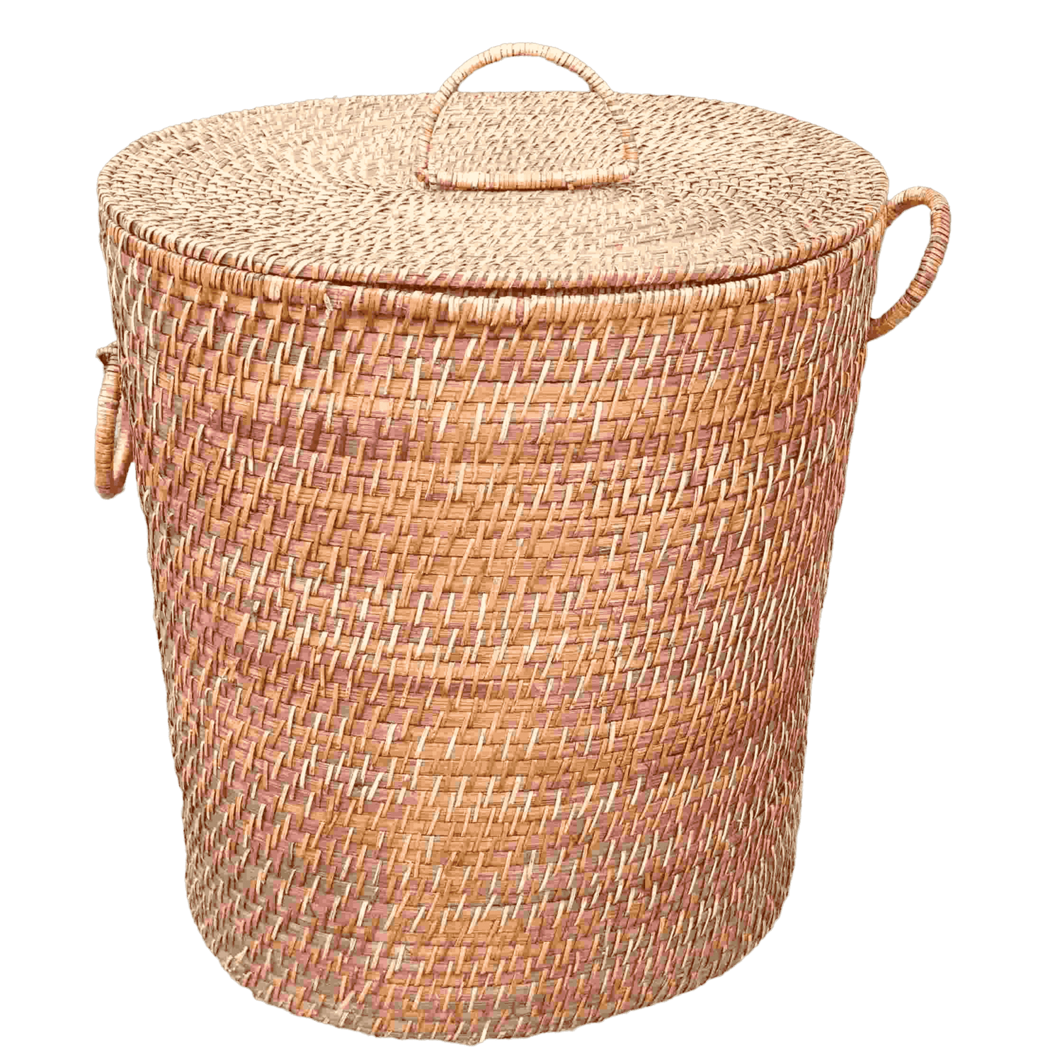 Panière en osier ovale haute