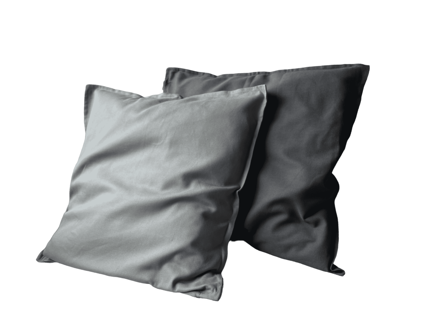 Coussin gris clair