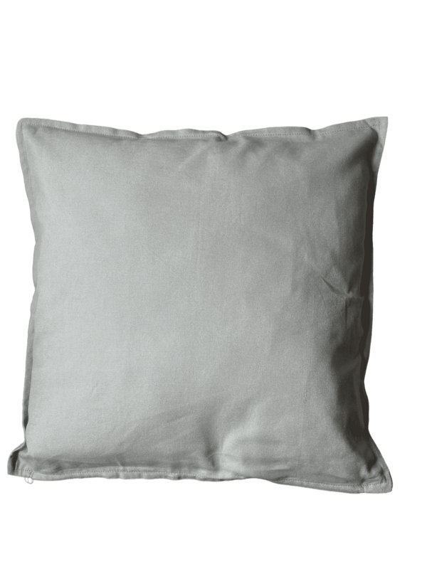 Coussin gris clair