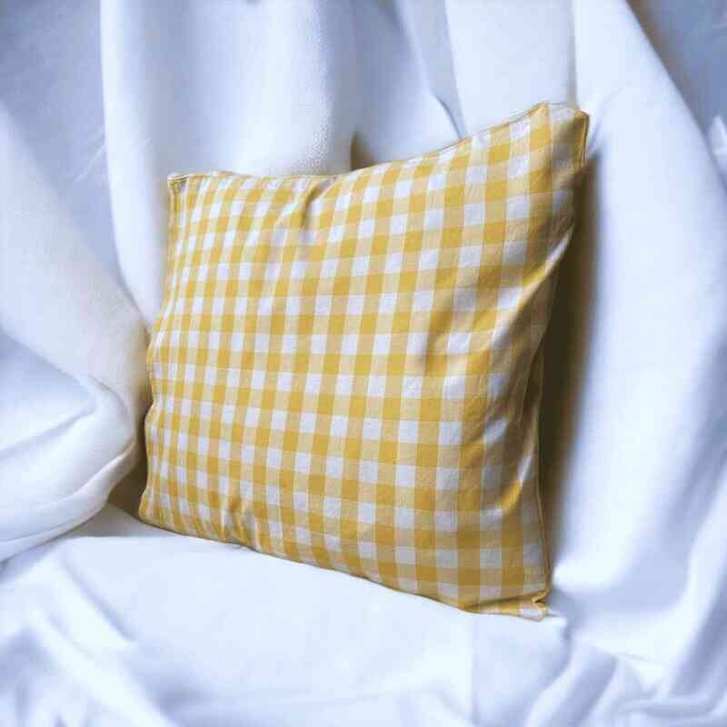 Coussin guinguette jaune petit