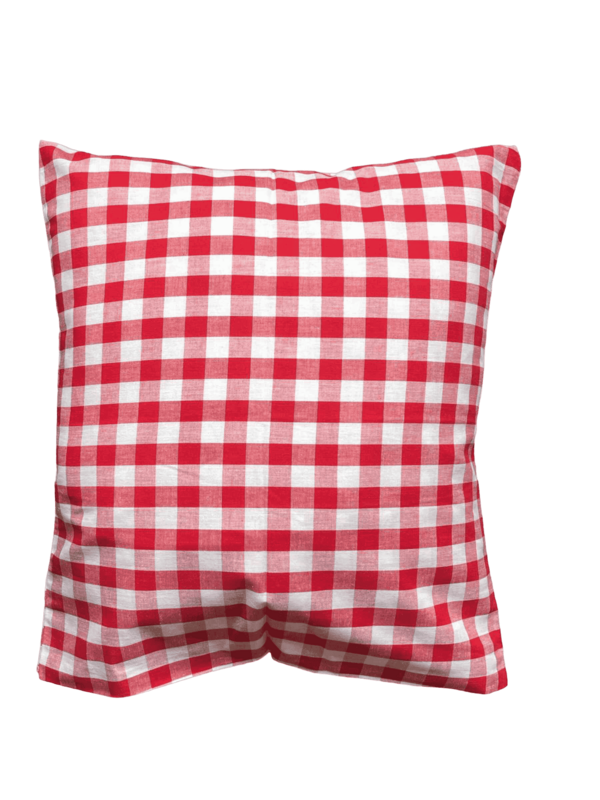 Coussin guinguette rouge petit
