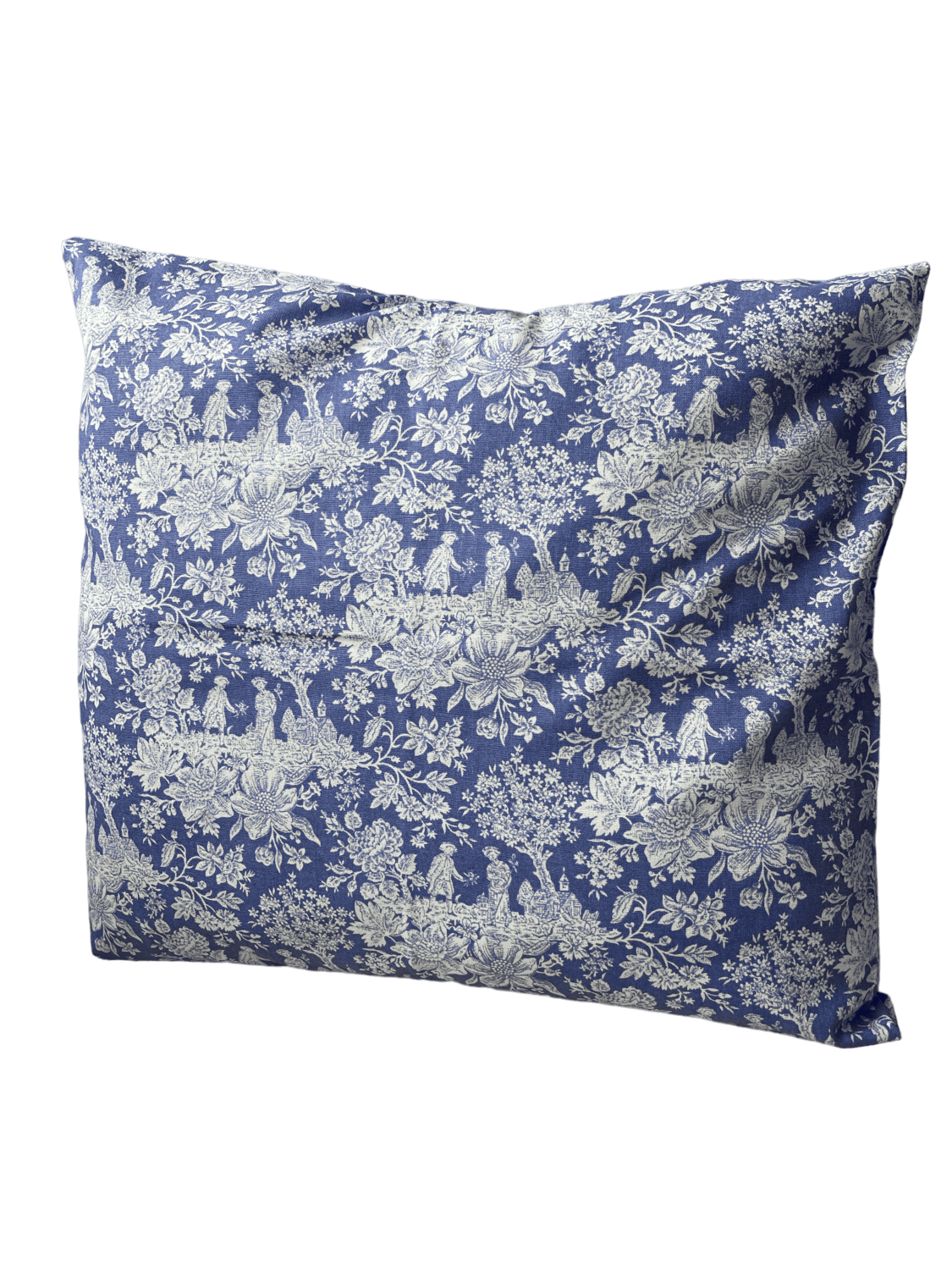 Coussin Jouy bleu