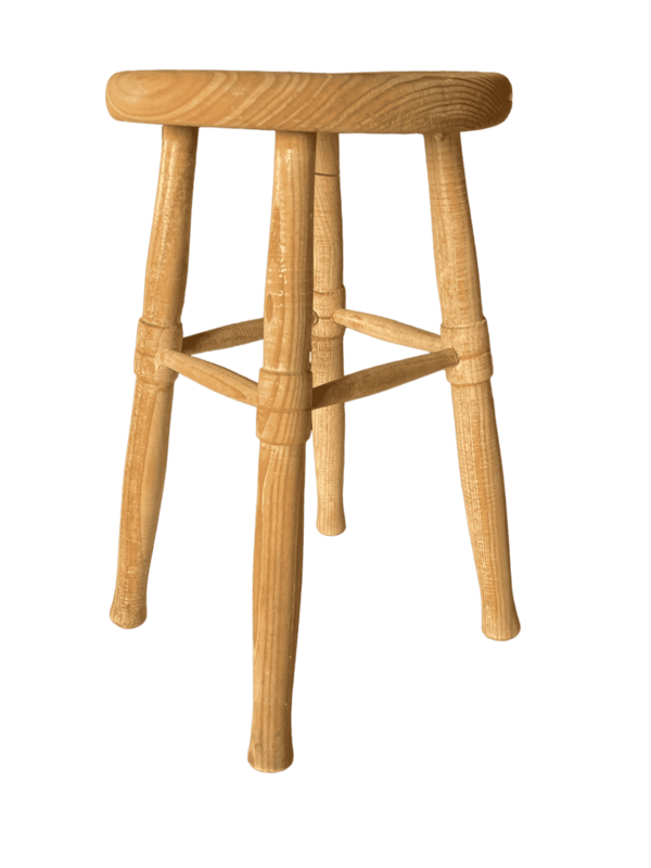 Tabouret bois clair