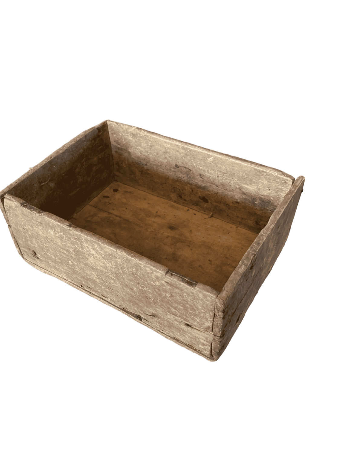 Caisse en bois rectangle petite