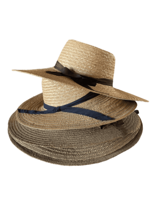 Chapeau de paille vintage