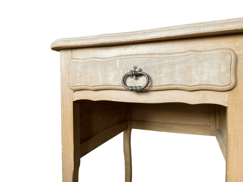 Bureau bois clair 3 tiroirs