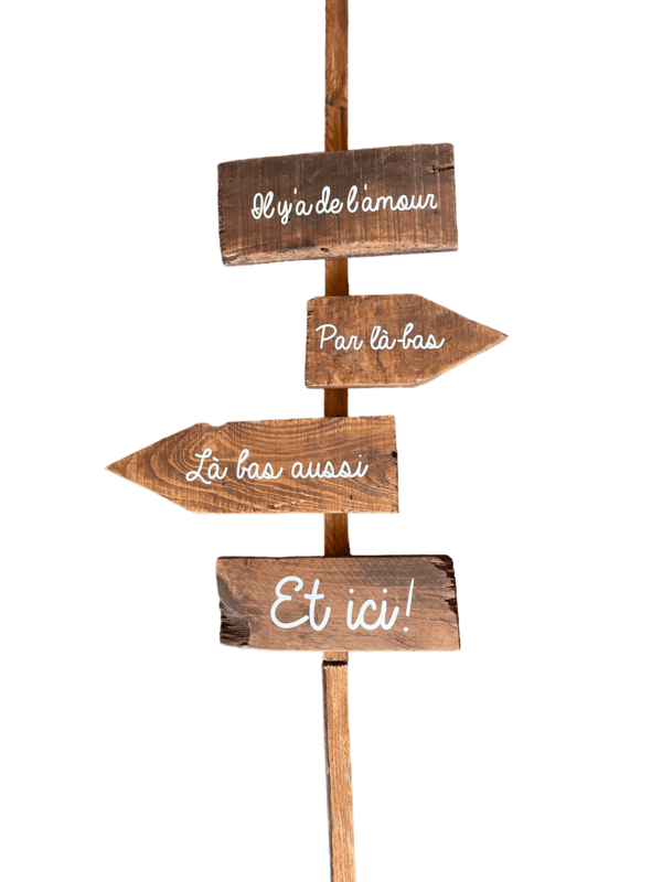 Panneau multiple Il y a de l&#39;amour à planter