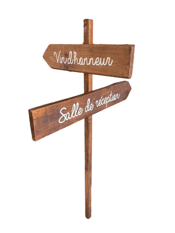 Panneau vin d&#39;honneur à planter