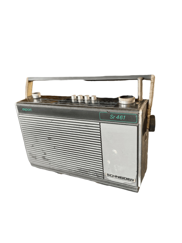 Radio ancienne métal