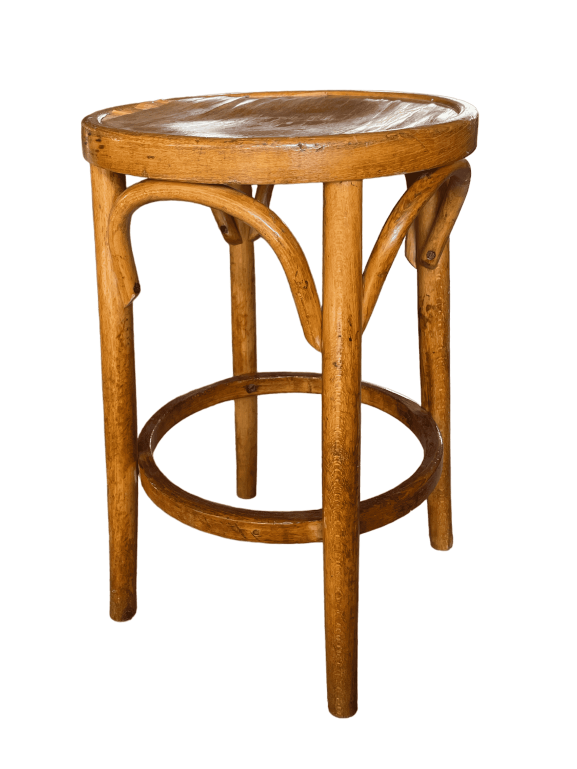 Tabouret bois bistrot