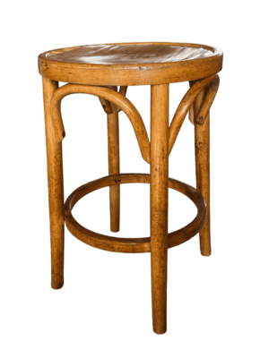 Tabouret bois bistrot