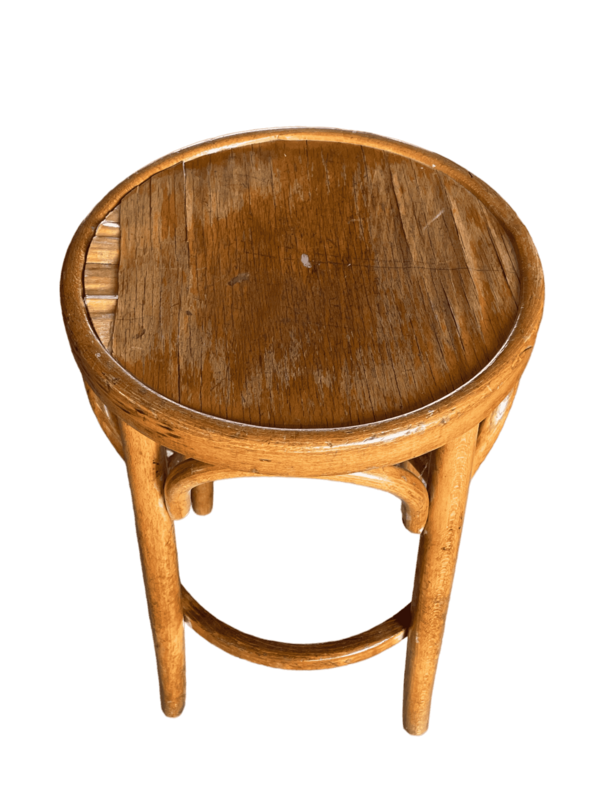 Tabouret bois bistrot