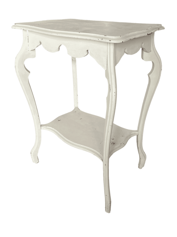 Desserte bois blanche