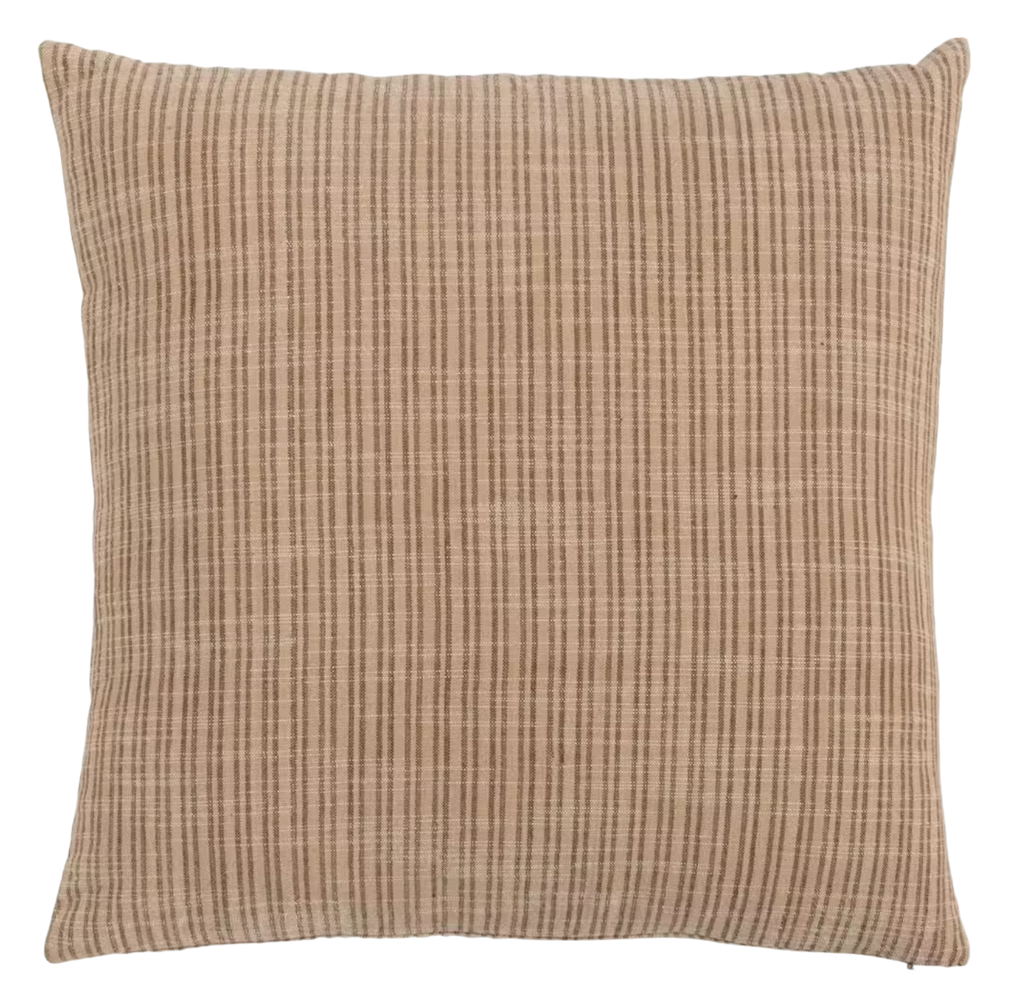 coussin beige alpilles rayé