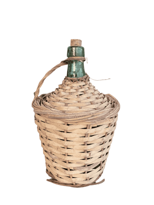 Bonbonne bleue tressée 2litres