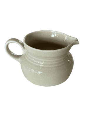 Cruche céramique blanc cassé petite