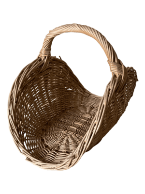 Panier en osier ouvert Panier en osier ouvert