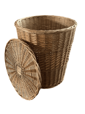 Panière osier ronde haute Panière osier ronde haute