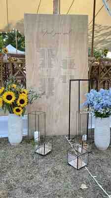 Panneau plan de table bois