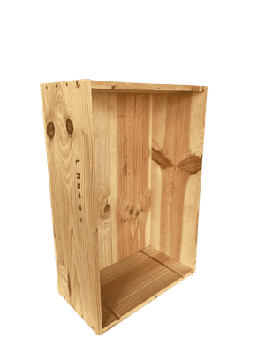 Caisse de vin rectangulaire basse