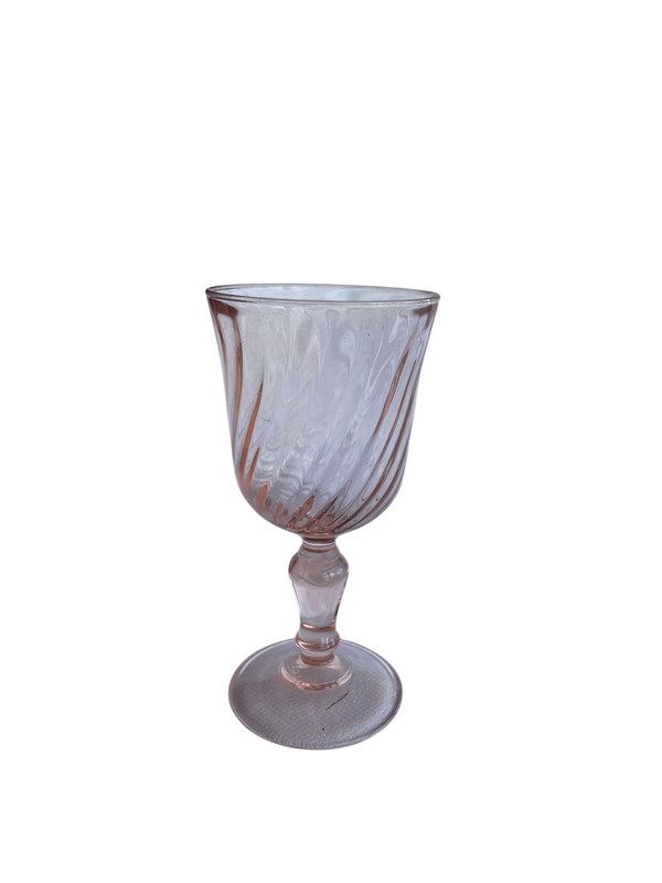 Verre Rosalie à pied eau