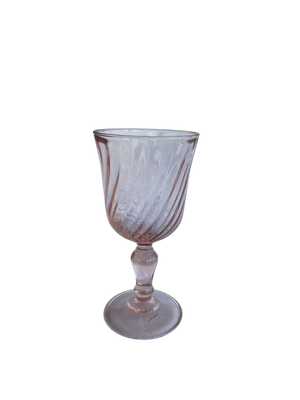 Verre Rosalie à pied eau