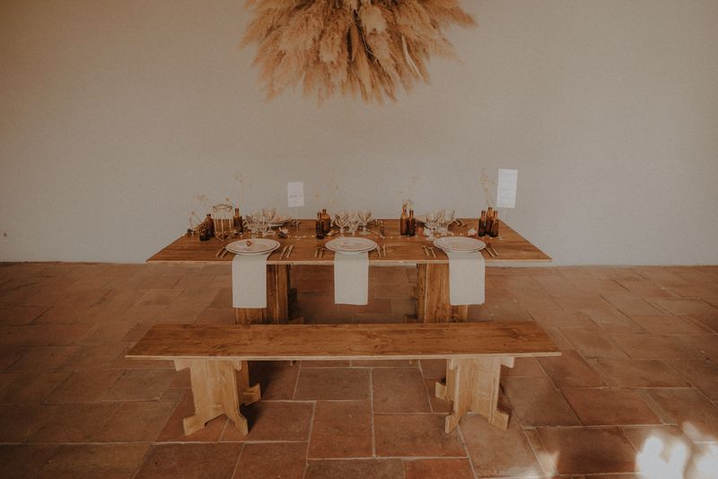 Table à manger en bois