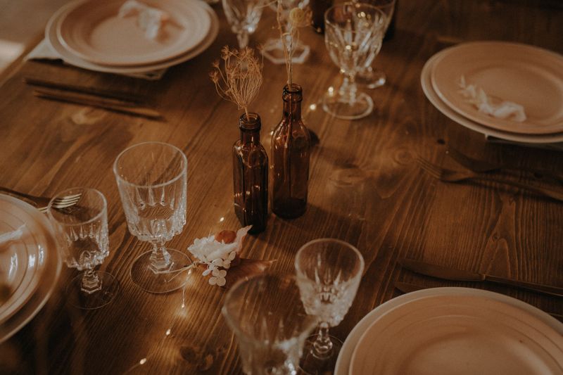 Table à manger en bois