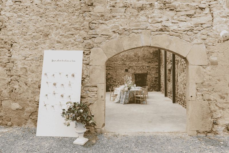 Panneau plan de table bois blanc cassé