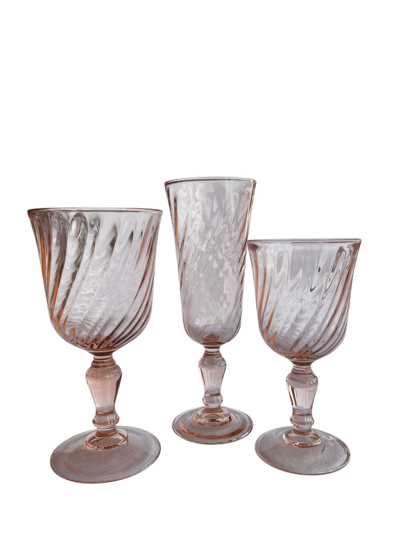 Verre Rosalie à pied vin