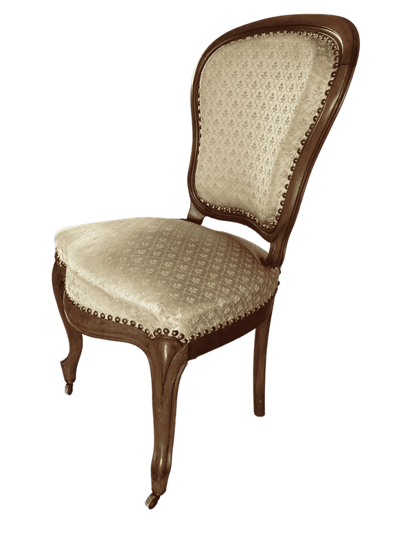 Fauteuil liseuse beige