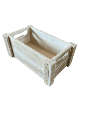 Caisse en bois centre de table