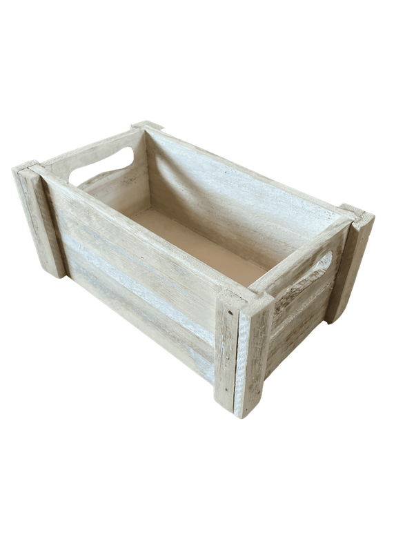 Caisse en bois centre de table