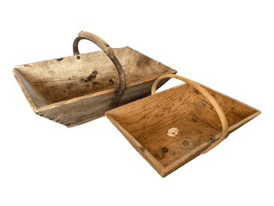 Panier bois avec anse