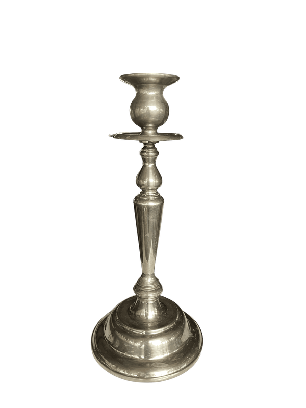 Chandelier argenté simple grand