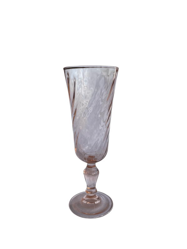 Verre Rosalie à pied flûte