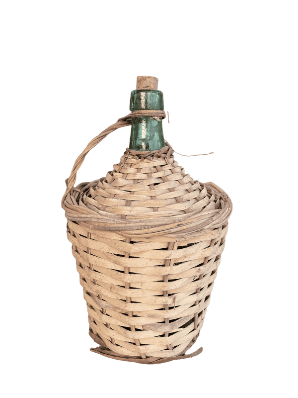 Bonbonne bleue tressée 2litres