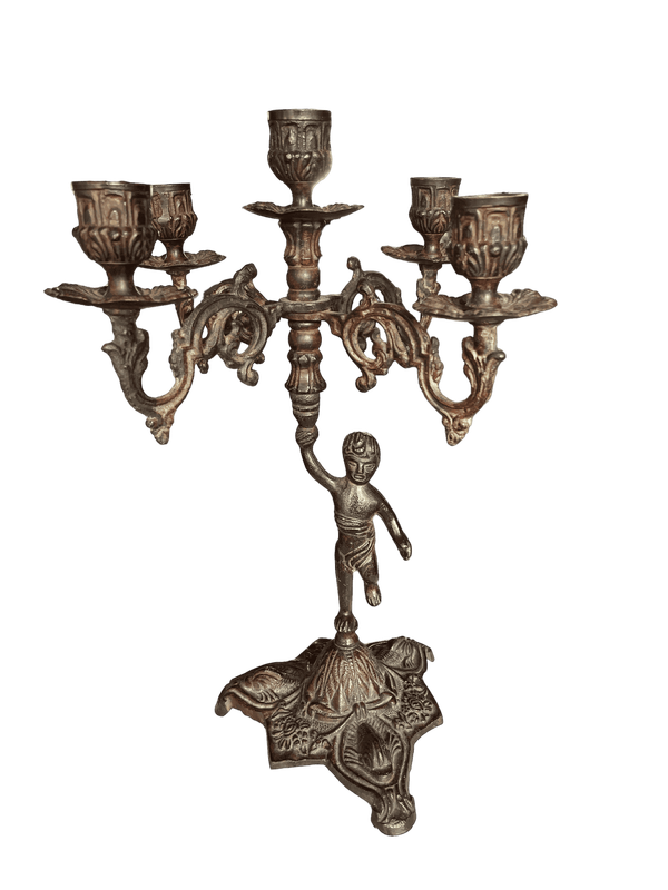 Chandelier laiton 5 branches