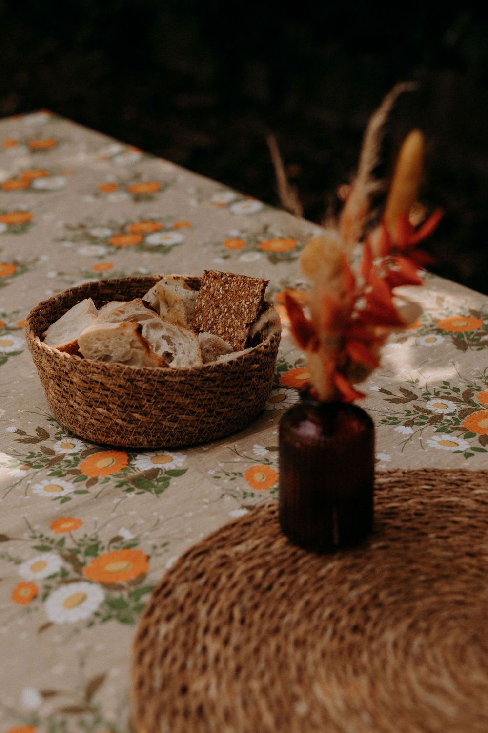 Corbeille à pain osier dépareillées