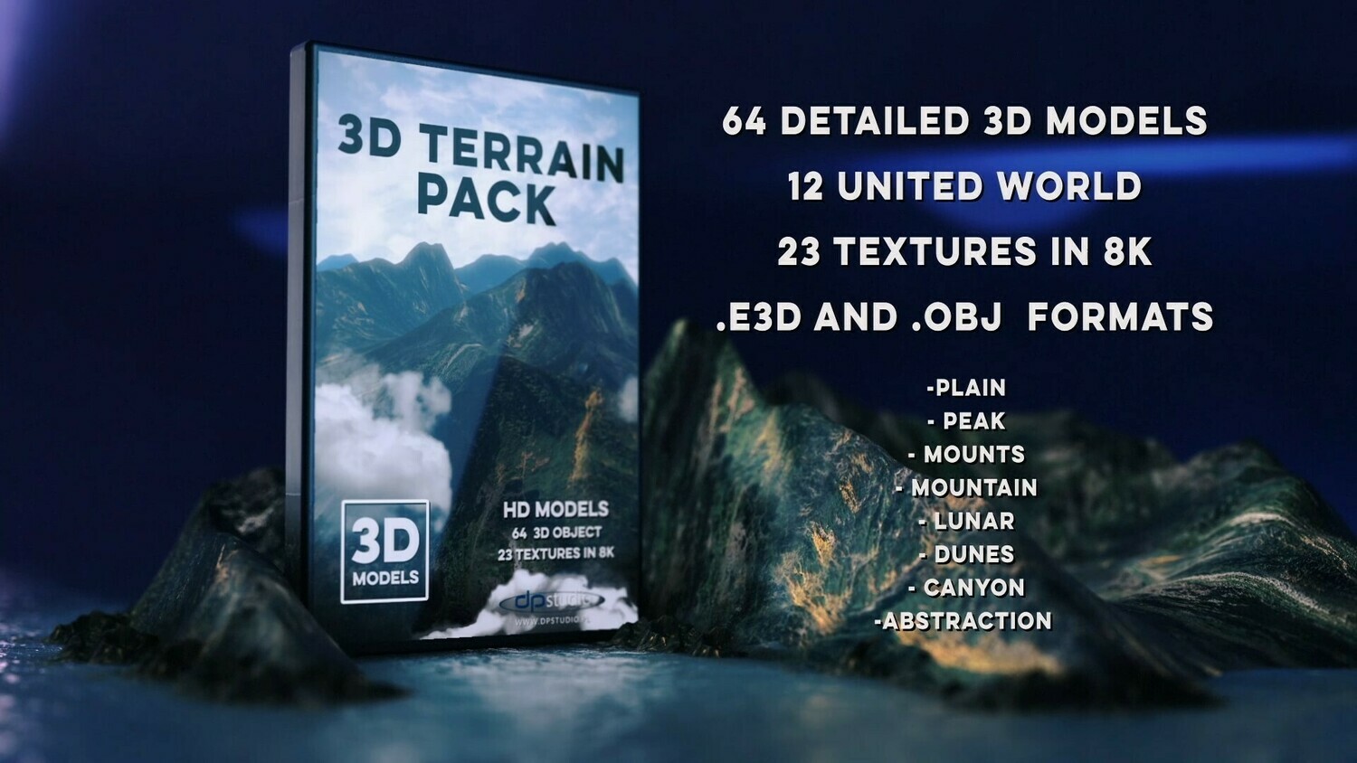 3D Terrain Pack 3D Terrain Pack