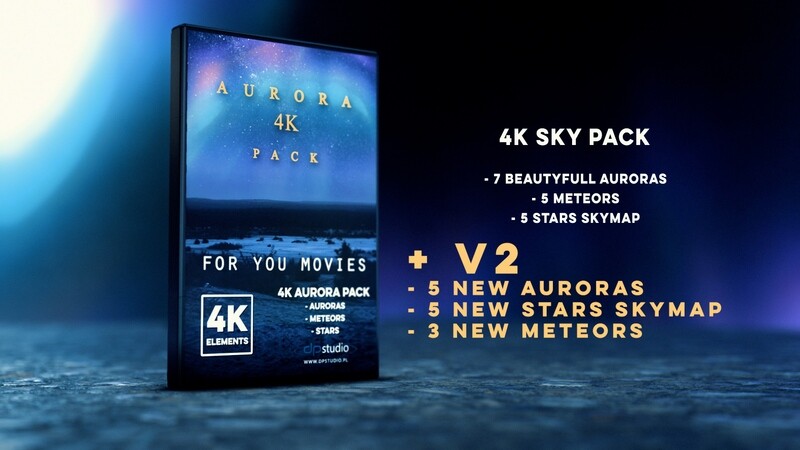 Night Sky Aurora 4K