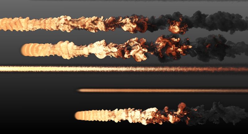 Meteors in Atmosphere