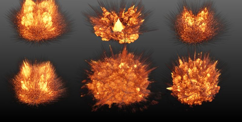 Particle Explosions