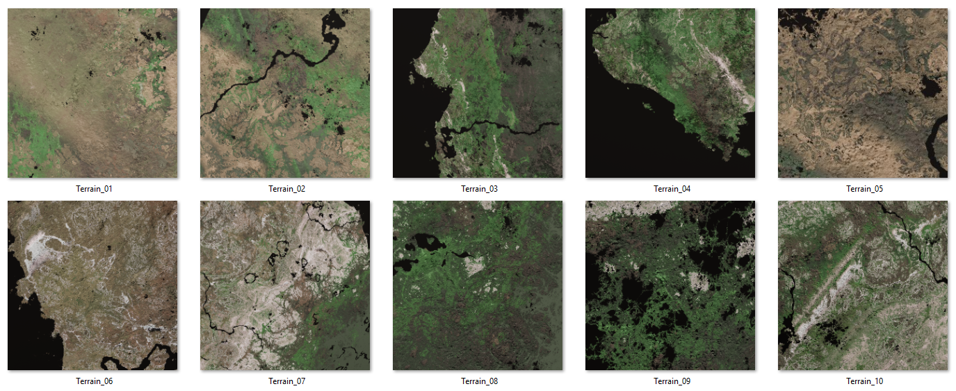 10 Terrain 4096 x 4096