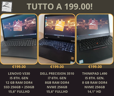 TUTTO A 199.00!