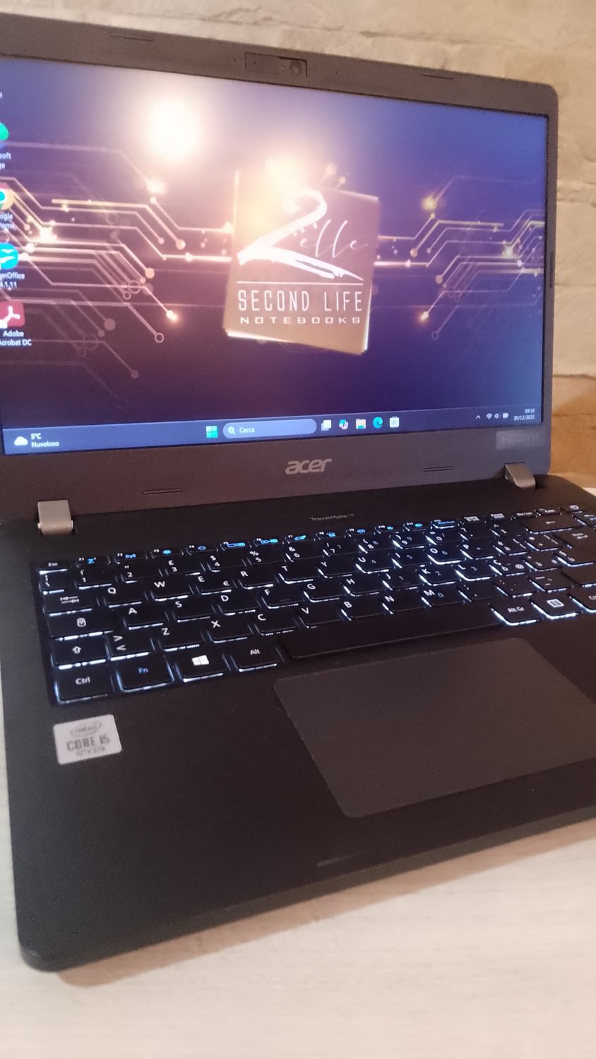 ACER TRAVELMATE 14 I5 10TH GEN. 16GB RAM  SSD NVME 512GB FULLHD 