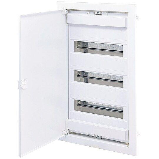 ETI   Unterputzverteiler 4 Reihen Teilungseinheiten 48+8