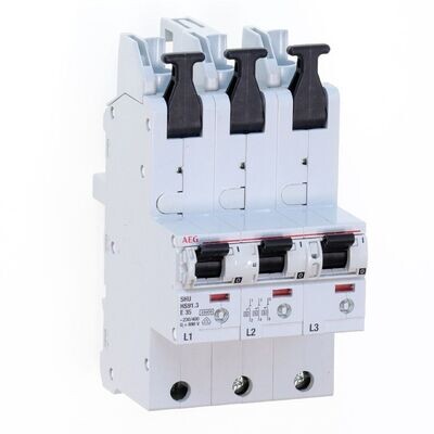 SLS Schalter für die Sammelschiene 3x63A SLS Schalter für die Sammelschiene 3x63A