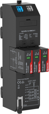 Kombi- Ableiter Blitzschutz FLP-ZP2-7,5-VBH/3+1 mit Spannungsabgriff